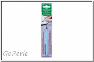 CLOVER H�kelnadel "Amour", 0,75mm (No. 10, pastellblau), Stahl, 1 Stk.